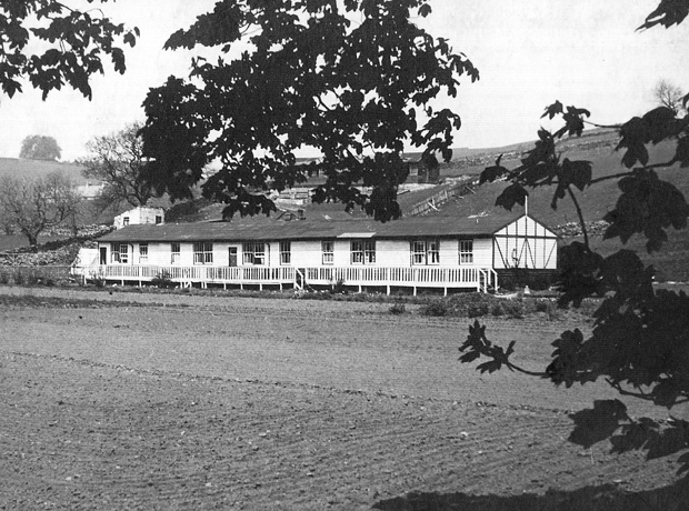 The wooden houses at Fairfield Acres originally housed the Birtley Belgians