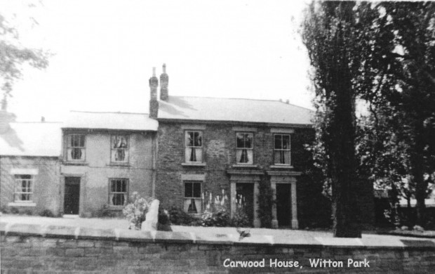 FAMILY HOME: Carrwood House in Witton Park where the four brothers were born – and outside which a gold paving stone should be lain in their honour