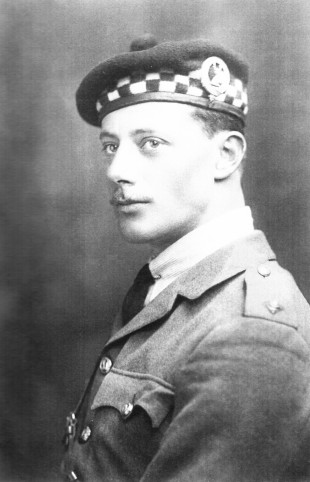 Joseph Pease in 1914 when he enlisted from Crook